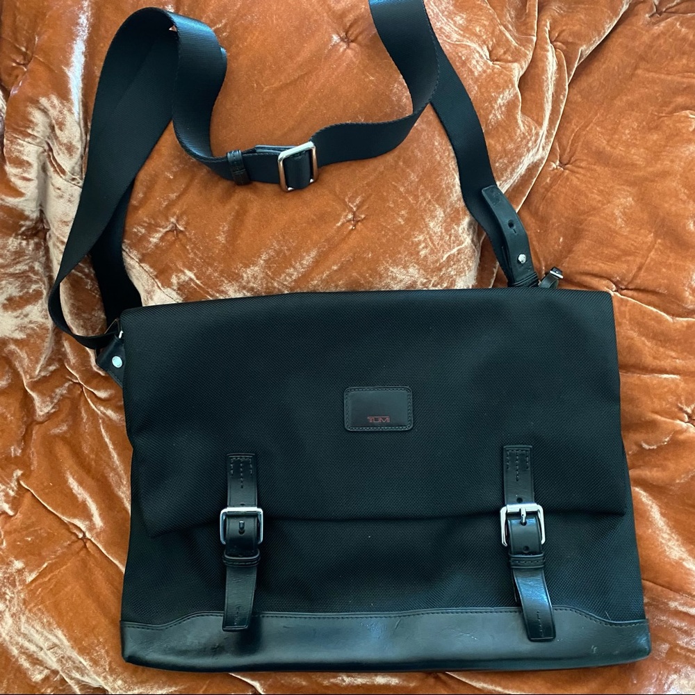 Authentic Tumi Foldover Briefcase - image 1